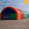 Outdoor Inflável Carro Igloo Clear LED Partido Tendas Inflável Bolha Camping Dome barraca para venda